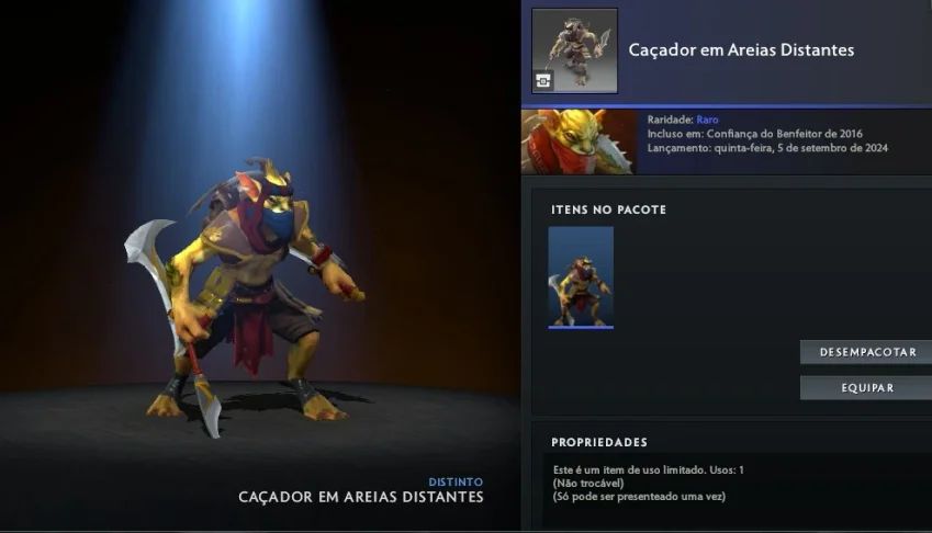 Caçador em Areias Distantes