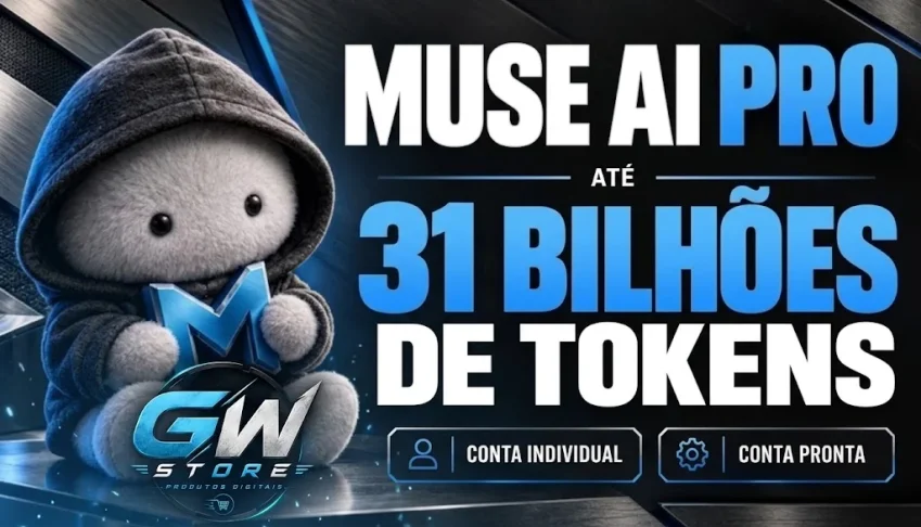 Muse AI - Conta Privada até 30B Tokens