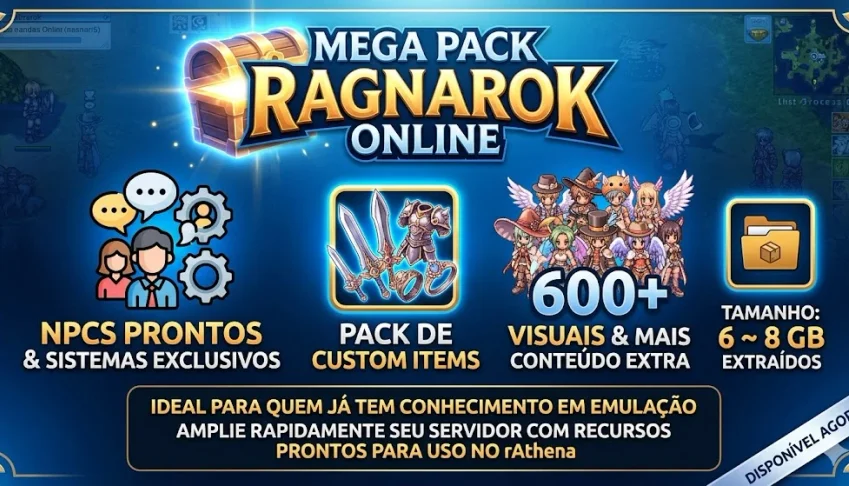 Pack Sistemas Criação de Servidores Ragnarok