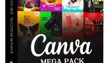 + 12.000 Posts Prontos (Canva) 100% Editaveis + Bônus