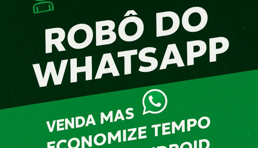 Robô automático Whatssap premium(repostas automáticas)