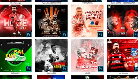 Pack designer esportivo ⚽️