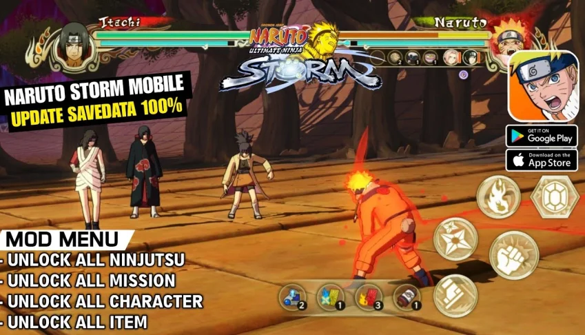 🔥Naruto Storm Mod Ultimate🔓