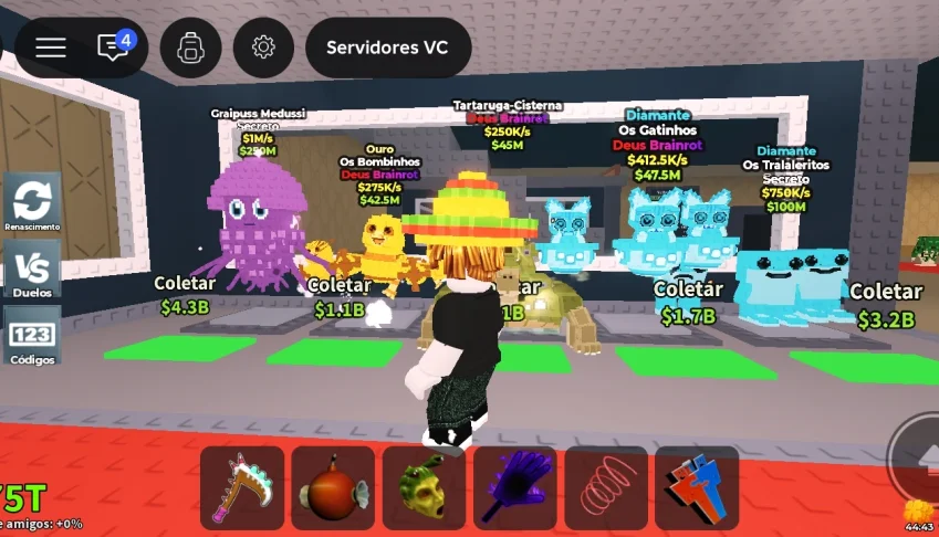 Venda de brainrots