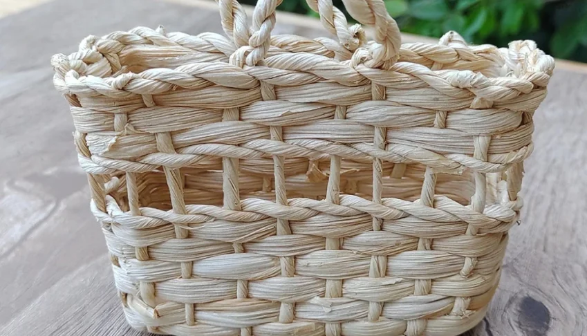 Sacolinha de Palha para Lembrancinhas - Tamanhos