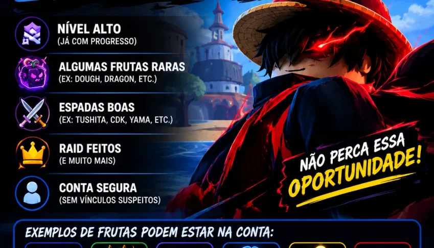 Conta blox fruits