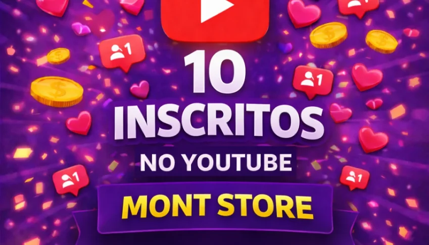 ✅10 Inscritos no YouTube✅ – PERMANENTE –