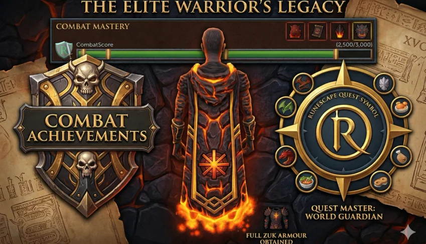 Services Runescape Zuk capes/Quests/Achivements/Nexus e +