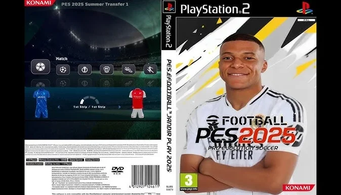 PES eFootball Jandir Play 2025 ISO PS2