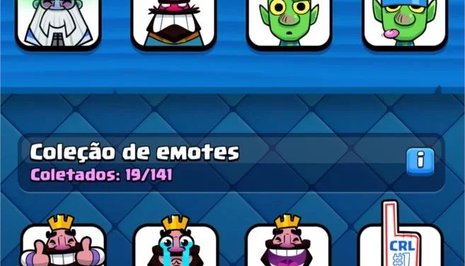 Conta no Clash Royale, 4k+ de troféus quase liga lendária