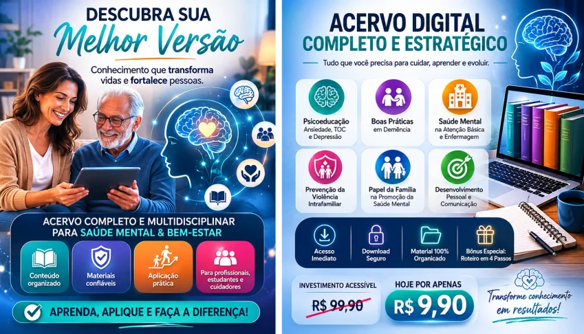 🧠 Pack Digital Foco No  Bem-Esta E Saúde Mental  🔥😍