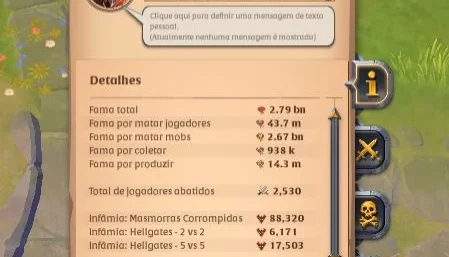 Conta Albion Online End Game