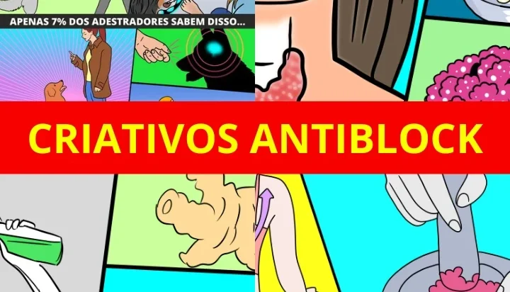 Pack Criativos Vetorizados - Anti Block