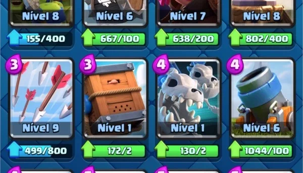 Conta clash Royale lvl 10