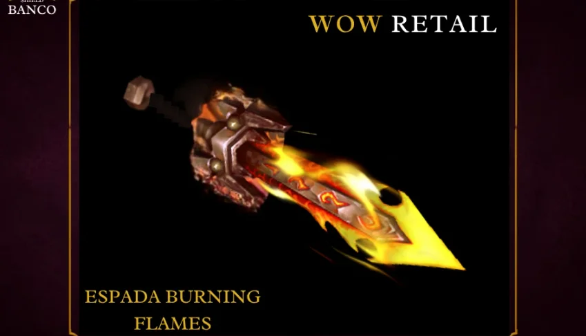 World of Warcraft - Skin de Arma Espada (Transmog)
