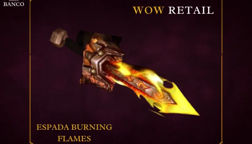 World of Warcraft - Skin de Arma Espada (Transmog)