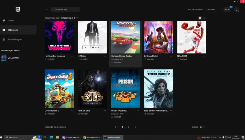 Conta da Epic Games (Gta V, Watch Dogs 2, Nba2k21...)