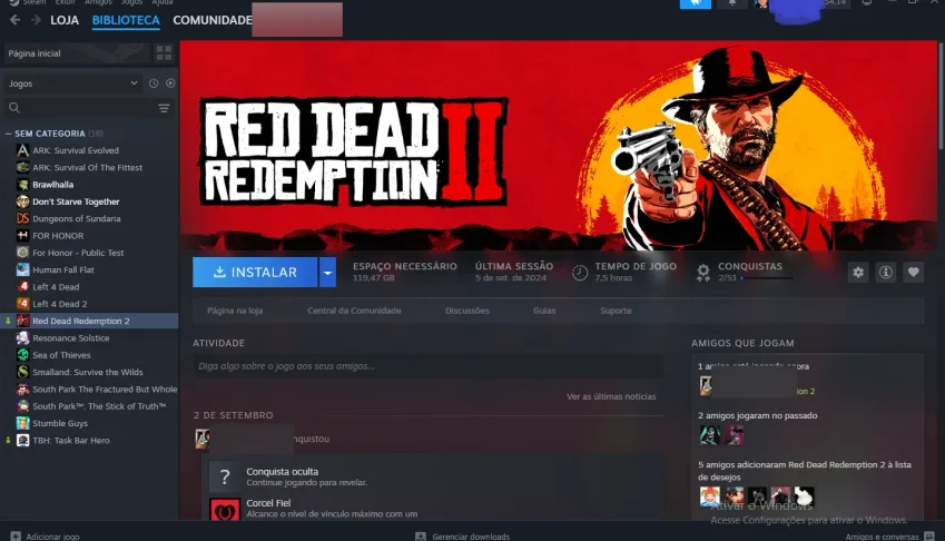 conta steam