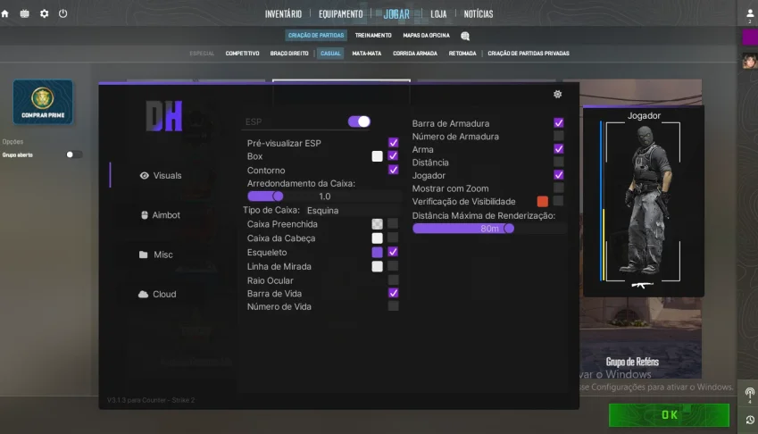 CS2 – Plano Premium cheat