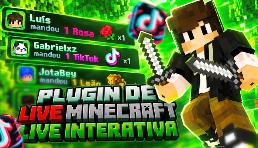 Plugin Tik Tok Live Minecraft Caos