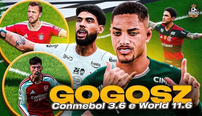 gogosz patch commebol atualizado 2026 (2 por 1) pes 21 plus