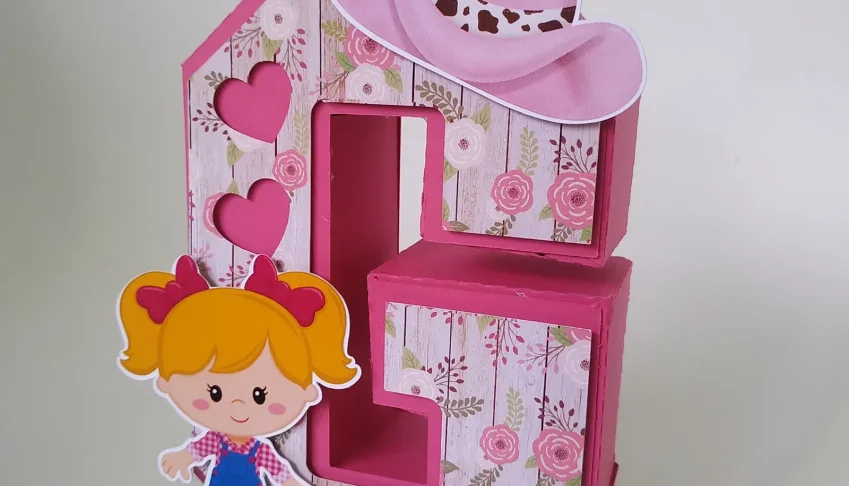 Letra 3D Personalizada para Festa