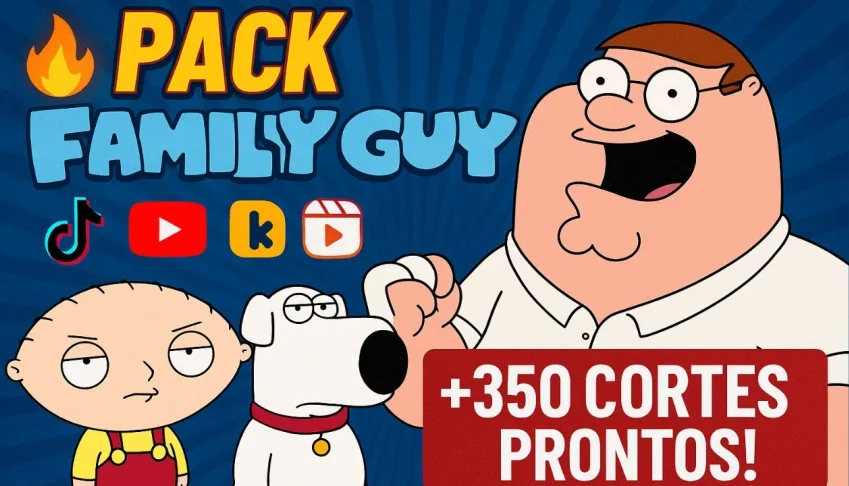 +350 Cortes de Family Guy Prontos Para Monetizar