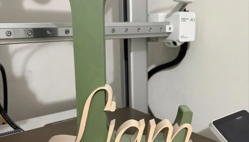 Letreiro personalizado com o nome do bebê/ crianca