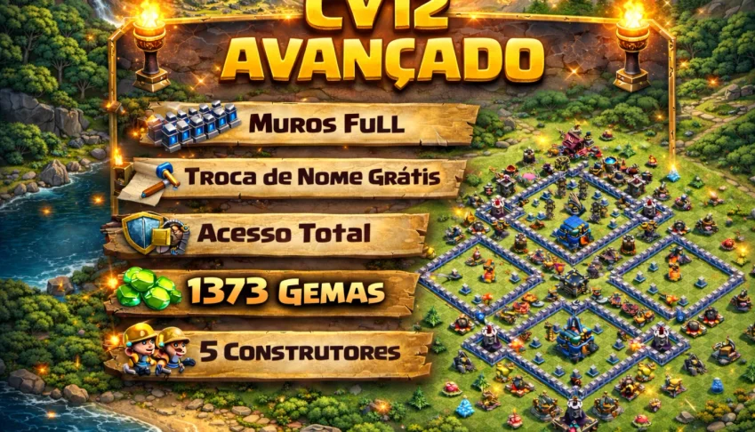 CV12 Avançado Heróis Quase Max (BK54/AQ59/GW30/RC38)