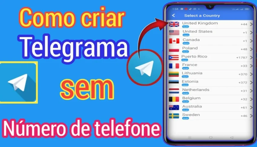 Como Criar uma conta de Telegram sem Numero 2025