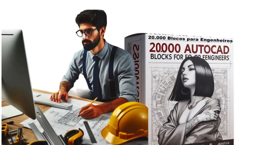 20.000 Blocos AutoCAD para Engenheiros