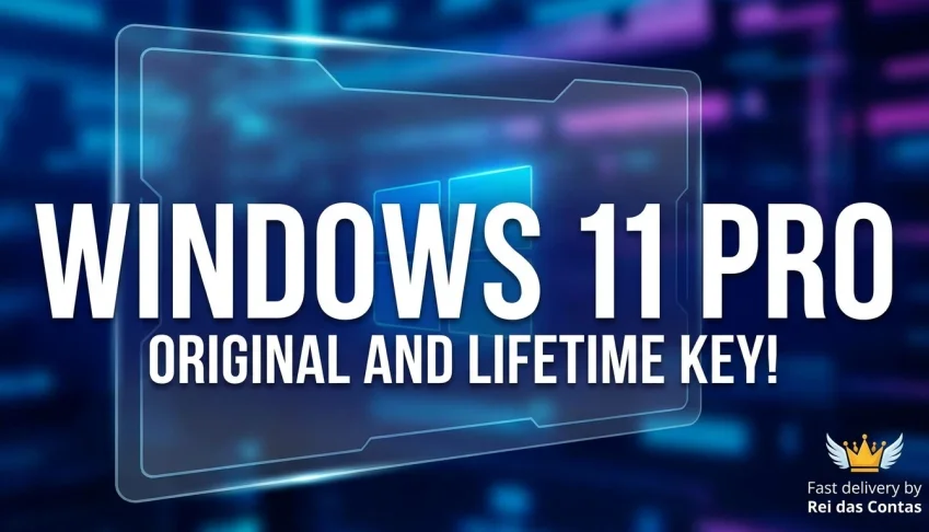 Windows 11 Pro - Licença Original (Chave Vitalícia)