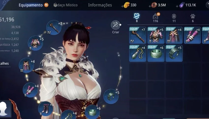 Conta lvl 59/ 60 - 61k de poder