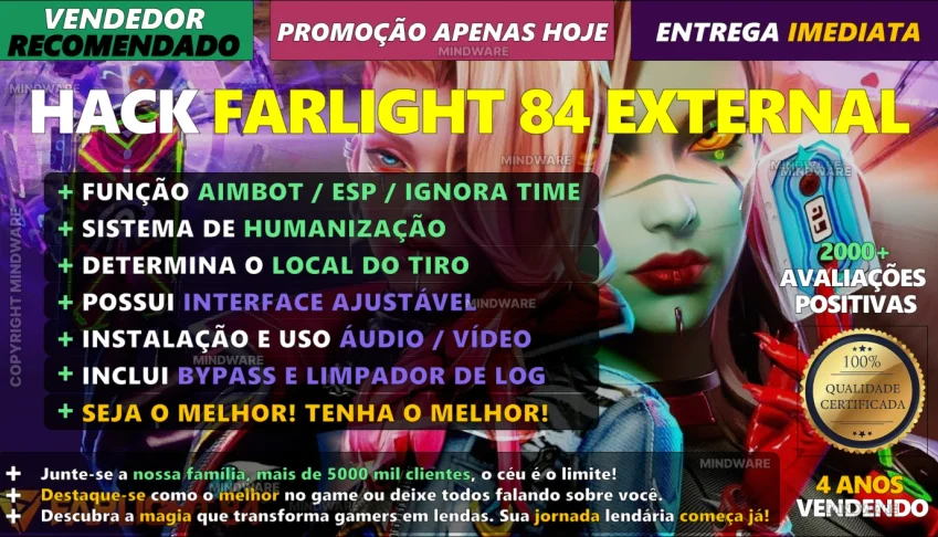HACK FARLIGHT 84 EXTERNAL V2.11.0.0 ✅EXCLUSIVO E RECOMENDADO