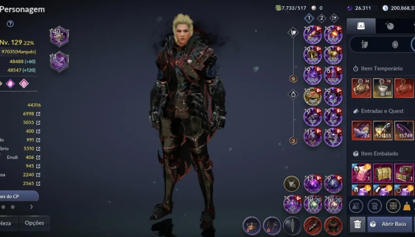 Black Desert Mobile - Conta endgame 96~97k