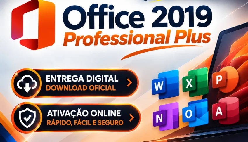 Office 2019 Professional Plus Vitalício - NF