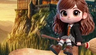 Arte editável Canva Harry Potter