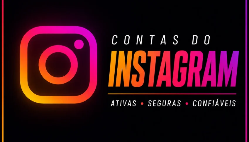 Contas do instagram