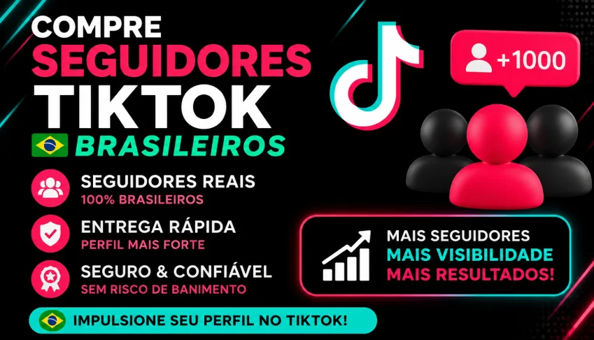 Seguidores do tiktok brasileiro