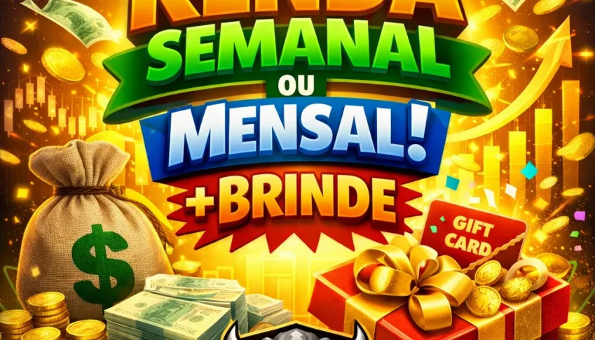 Como Ter Uma Renda Semanal Ou Mensal! + Brinde
