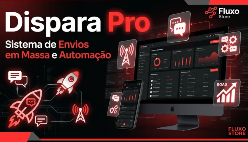 Dispara Pro: Sistema de Envios em Massa e Automação