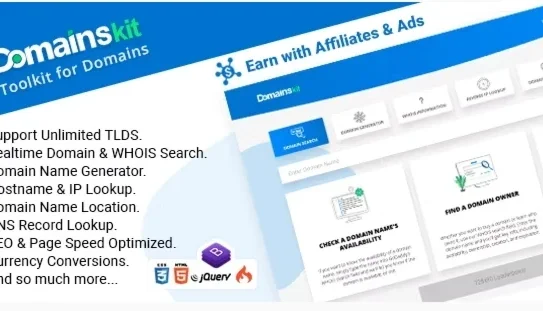 🚀 SaaS de Ferramentas de Domínio e IP com Recursos Avançado