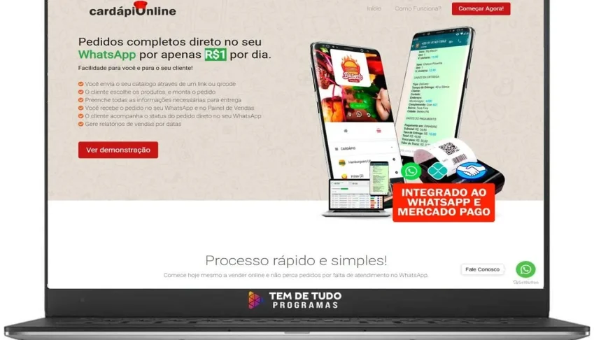 Script Php Cardápio Multilojas + Whatsapp + Pix