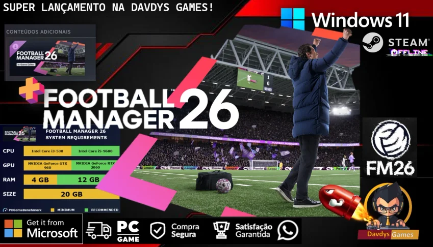 Football Manager 2026 + DLC editor Steam