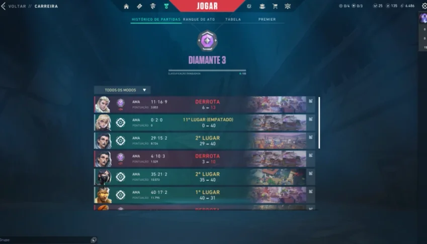 Conta Valorant pra smurf