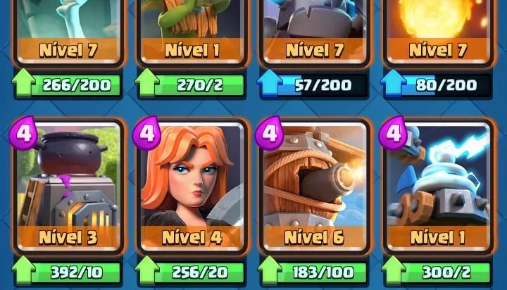 Conta de Clash Royale (Desafiante 1)