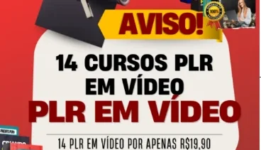 Pacote Cursos PLR em Vídeo + Dica Brinde