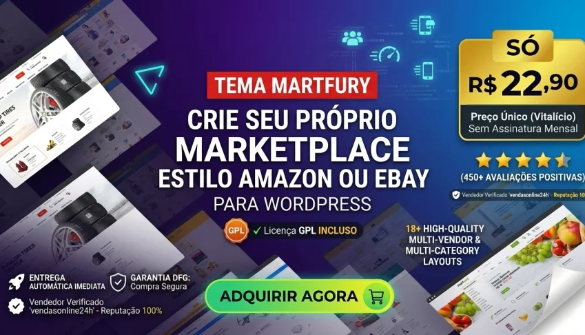 TEMA MARTFURY: Crie seu Próprio Marketplace Estilo Amazon