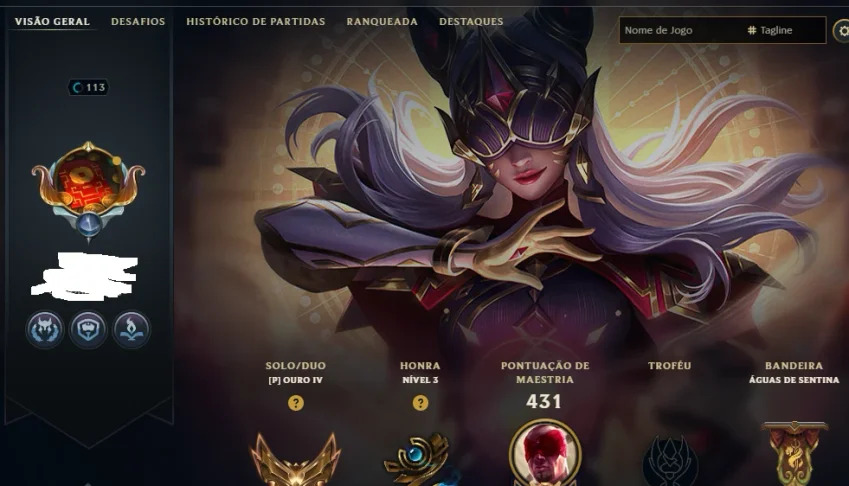 Ouro, 64 Skins, 2 Ultimate, 1 Mítica, 5 Lendárias, 10K Ea