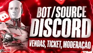 Sources Bot Discord - Moderação + Ticket + Vendas + Musica +